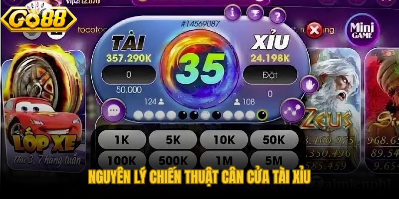 Kinh nghiệm chơi tài xỉu cân cửa dựa trên phân bổ vốn theo chu kỳ kết quả