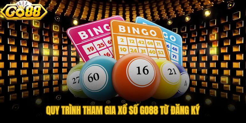 Vòng đời giao dịch xổ số GO88 từ đăng ký đến rút thưởng
