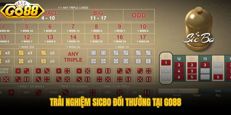 Game Sicbo đổi thưởng trên GO88 với lịch sử phiên và thao tác đặt cược nhanh